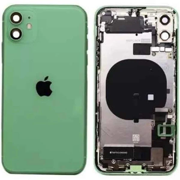 Rear Housing with Full Set Parts for iPhone 11-Green Rear Housing with Full Set Parts for iPhone 11-Green